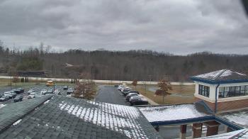 Weather camera view of Wrigley Elementary School.