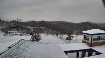 Weather camera view of Wrigley Elementary School.