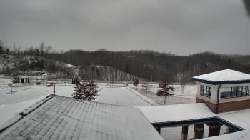 Weather camera view of Wrigley Elementary School.