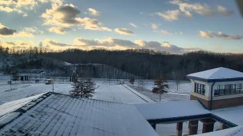 Weather camera view of Wrigley Elementary School.