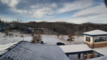 Weather camera view of Wrigley Elementary School.
