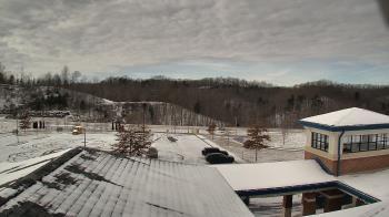 Weather camera view of Wrigley Elementary School.