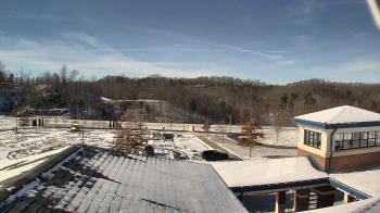 Weather camera view of Wrigley Elementary School.