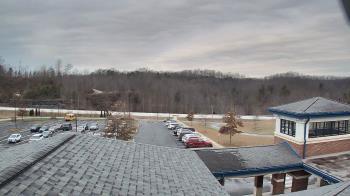 Weather camera view of Wrigley Elementary School.