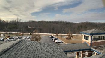 Weather camera view of Wrigley Elementary School.