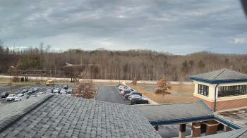 Weather camera view of Wrigley Elementary School.