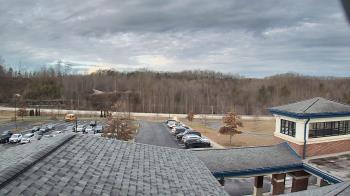 Weather camera view of Wrigley Elementary School.