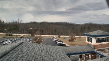 Weather camera view of Wrigley Elementary School.