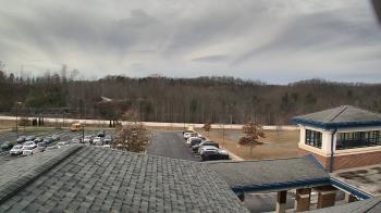 Weather camera view of Wrigley Elementary School.