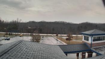 Weather camera view of Wrigley Elementary School.