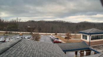 Weather camera view of Wrigley Elementary School.