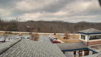 Weather camera view of Wrigley Elementary School.