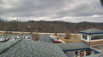Weather camera view of Wrigley Elementary School.