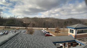 Weather camera view of Wrigley Elementary School.