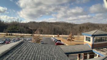 Weather camera view of Wrigley Elementary School.