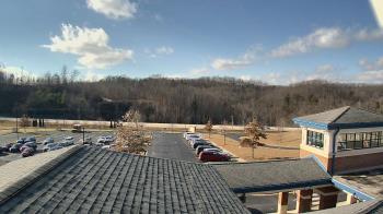 Weather camera view of Wrigley Elementary School.