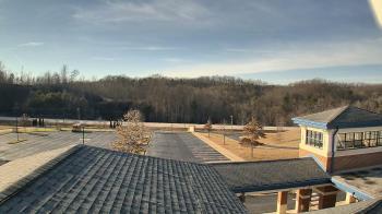 Weather camera view of Wrigley Elementary School.