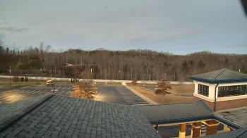 Weather camera view of Wrigley Elementary School.