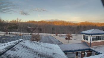 Weather camera view of Wrigley Elementary School.
