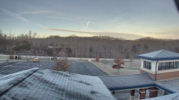 Weather camera view of Wrigley Elementary School.