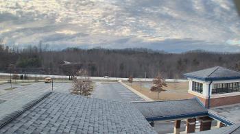 Weather camera view of Wrigley Elementary School.