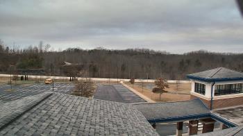 Weather camera view of Wrigley Elementary School.