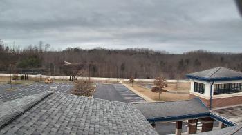 Weather camera view of Wrigley Elementary School.