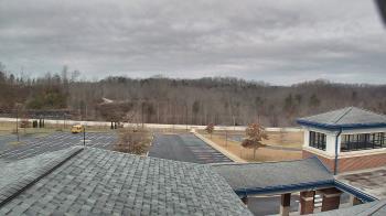 Weather camera view of Wrigley Elementary School.