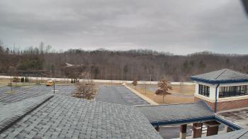 Weather camera view of Wrigley Elementary School.