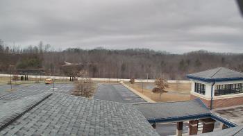 Weather camera view of Wrigley Elementary School.