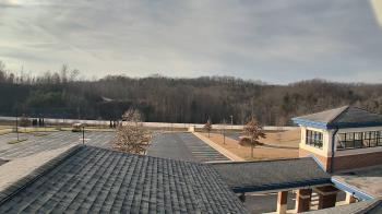 Weather camera view of Wrigley Elementary School.