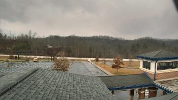 Weather camera view of Wrigley Elementary School.