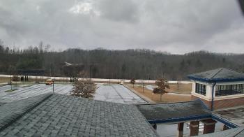 Weather camera view of Wrigley Elementary School.