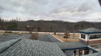 Weather camera view of Wrigley Elementary School.