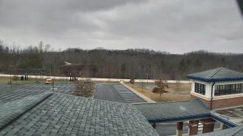 Weather camera view of Wrigley Elementary School.