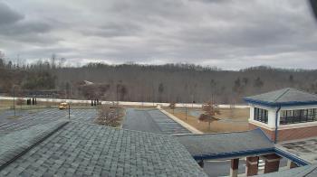 Weather camera view of Wrigley Elementary School.