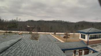 Weather camera view of Wrigley Elementary School.