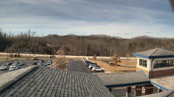 Weather camera view of Wrigley Elementary School.