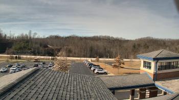 Weather camera view of Wrigley Elementary School.