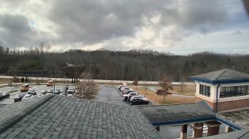 Weather camera view of Wrigley Elementary School.