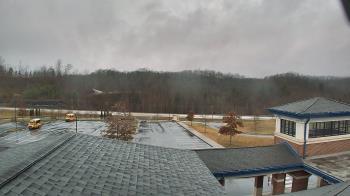 Weather camera view of Wrigley Elementary School.