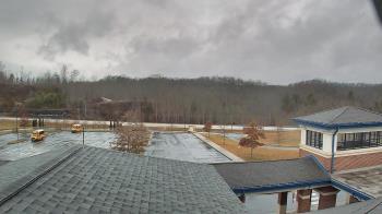 Weather camera view of Wrigley Elementary School.