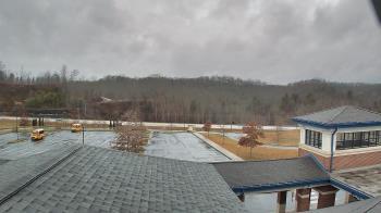 Weather camera view of Wrigley Elementary School.