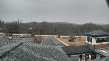 Weather camera view of Wrigley Elementary School.