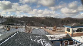 Weather camera view of Wrigley Elementary School.