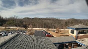 Weather camera view of Wrigley Elementary School.