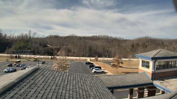 Weather camera view of Wrigley Elementary School.