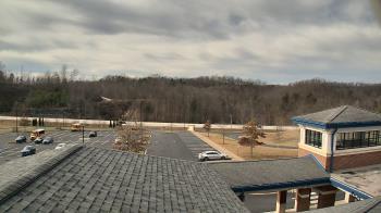 Weather camera view of Wrigley Elementary School.