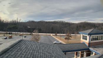 Weather camera view of Wrigley Elementary School.