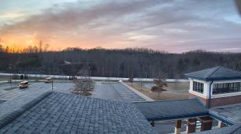 Weather camera view of Wrigley Elementary School.